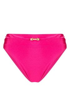 Cult Gaia bas de bikini à taille haute - Rose