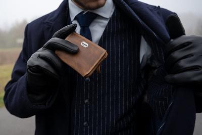 Finn Shelby Portemonnee/sleutelhanger Bruin | Peaky Blinders Finn Shelby Portemonnee/sleutelhanger Bruin | Peaky Blinders