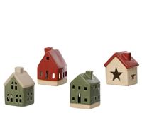 Huis porselein L6,3b7,3h11 cm a4 I Decoris - Decoris Huis porselein L6,3b7,3h11 cm a4 I Decoris - Decoris