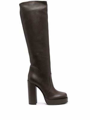 Le Silla bottes Lana à talon haut - Marron