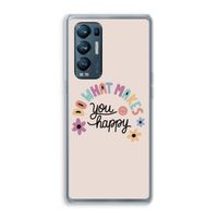 Happy days: Oppo Find X3 Neo Transparant Hoesje