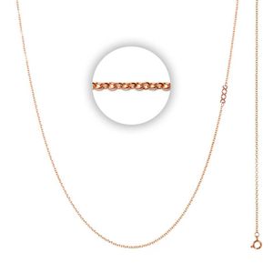 iXXXi Ketting met Logo 1 mm Rosé 80 cm