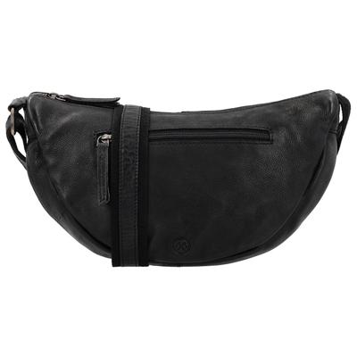 Hide & Stitches Moon Bag Schoudertas Essentials Zwart