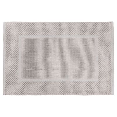 Badmat Differnz Basics 50x80 cm Katoen Steengrijs