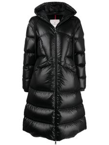 Moncler doudoune Selenga à coupe mi-longue - Noir