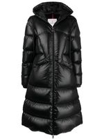 Moncler doudoune Selenga à coupe mi-longue - Noir - thumbnail