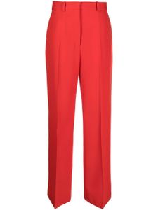 Lanvin pantalon de tailleur à coupe ample - Rouge