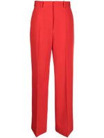 Lanvin pantalon de tailleur à coupe ample - Rouge - thumbnail