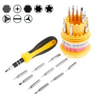 31 in 1 Micro Pocket precisie schroevendraaier horloge gereedschapset reparatie Kit