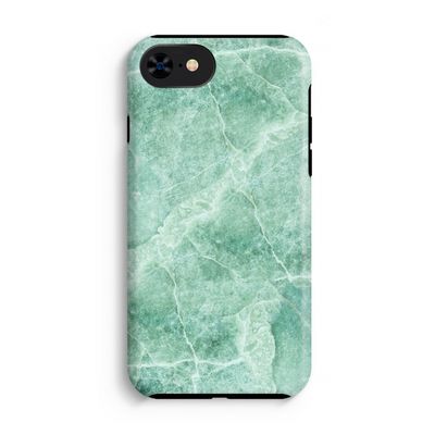 Groen marmer: iPhone SE 2020 Tough Case