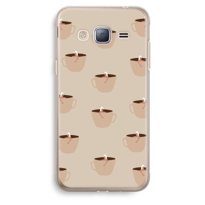 Morning coffee: Samsung Galaxy J3 (2016) Transparant Hoesje