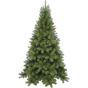 Luxe kunst kerstbomen/kunstbomen 120 cm met 196 takjes   -