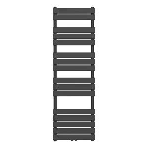 Handdoekradiator BWS Ress Middenaansluiting 160x50 cm Zwart Boss & Wessing