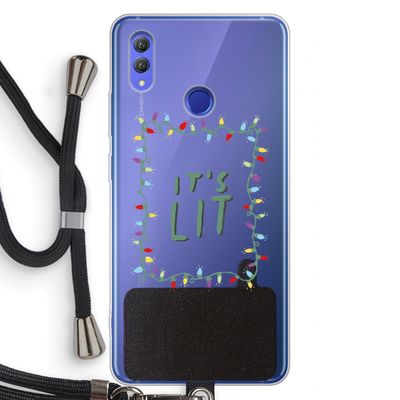 It's Lit: Honor Note 10 Transparant Hoesje met koord