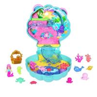 Polly Pocket - Glitter Island Speelset - Minifiguur en dieren - Polly Pocket - JCB16