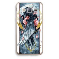 Golden Raven: Samsung Galaxy J3 (2016) Transparant Hoesje