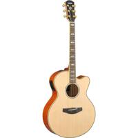Yamaha CPX1000 Akoestische-elektrische gitaar Jumbo 6 snaren Bruin, Geel