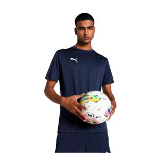 PUMA teamGOAL Voetbalshirt Donkerblauw Wit