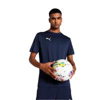 PUMA teamGOAL Voetbalshirt Donkerblauw Wit
