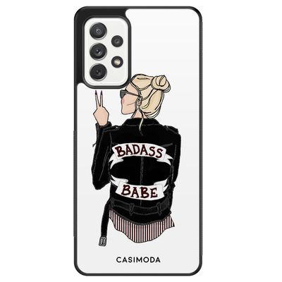 Samsung Galaxy A72 hoesje - Badass babe blondine