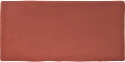 Cifre Cerámica Atlas Wandtegel | 7.5x15 cm | Vintage | Mat Rood