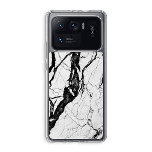 Witte marmer 2: Xiaomi Mi 11 Ultra Transparant Hoesje