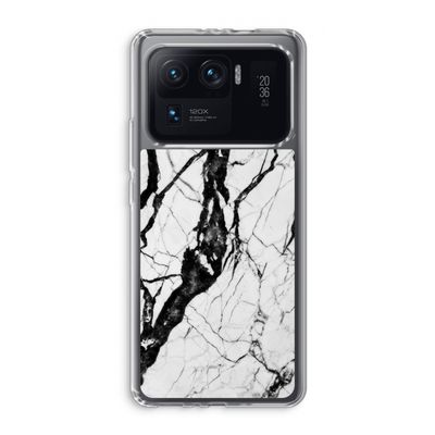 Witte marmer 2: Xiaomi Mi 11 Ultra Transparant Hoesje