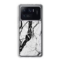 Witte marmer 2: Xiaomi Mi 11 Ultra Transparant Hoesje Witte marmer 2: Xiaomi Mi 11 Ultra Transparant Hoesje