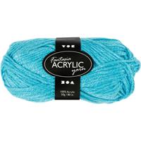 Creativ Company Acrylgaren, turqoise, 50gr, 80m