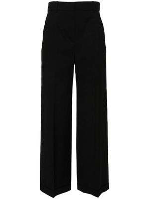 Kenzo pantalon de costume à taille haute - Noir