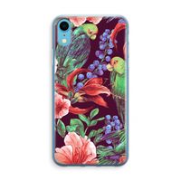 Papegaaien: iPhone XR Transparant Hoesje