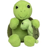 Pluche familie Schildpadden knuffels van 22 cm