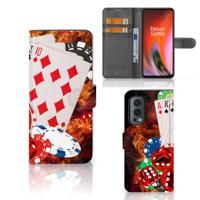 OnePlus Nord 2 5G | Wallet Case | met Pasjes | Casino