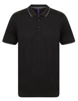 Henbury W485 Men´s HiCool® Tipped Polo Shirt