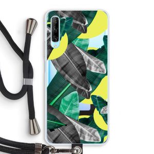 Fantasie jungle: Huawei P Smart Pro Transparant Hoesje met koord