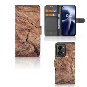 OnePlus Nord 2T Book Style Case Tree Trunk