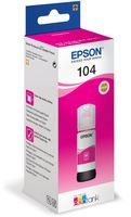 Epson inktfles 104, 7.500 pagina&apos;s, OEM C13T00P340, magenta