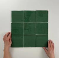 Oud Hollandse witjes Oud Groen 13x13