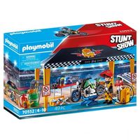 70552 Playmobil Stuntshow Werkplek Tent - thumbnail