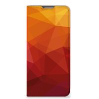 Stand Case voor OPPO Reno8 Lite Polygon Red