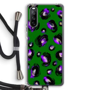 Green Cheetah: Sony Sony Xperia 10 III Transparant Hoesje met koord