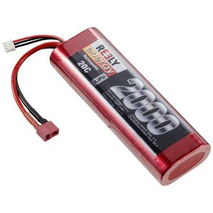 Reely LiPo accupack 7.4 V 2000 mAh Aantal cellen: 2 20 C Hardcase T-stekkersysteem