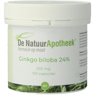 Natuurapotheek Ginkgo biloba 24% 250mg Natuurapotheek Ginkgo biloba 24% 250mg