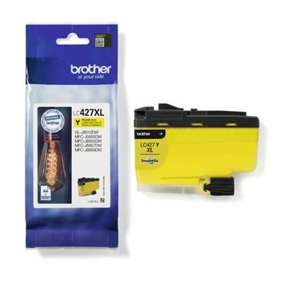 Originele inktcartridge Brother LC-427XLY Geel