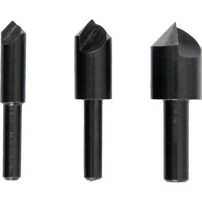 Verzinkboren-Set WS 3-delig Boorset