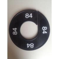 Maatring 9cm zwart/wit 84