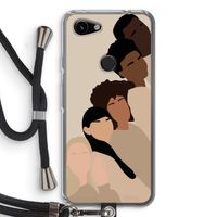 Sweet creatures: Pixel 3a Transparant Hoesje met koord