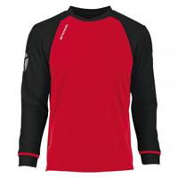 Stanno 411101 Liga Shirt l.m. - Red-Black - XXXL