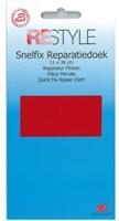 Restyle Snelfix Reparatiedoek 11 cm x 36 cm Opstrijkbaar 722 Rood