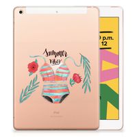 Apple iPad 10.2 | iPad 10.2 (2020) | 10.2 (2021) Tablet Back Cover Boho Summer